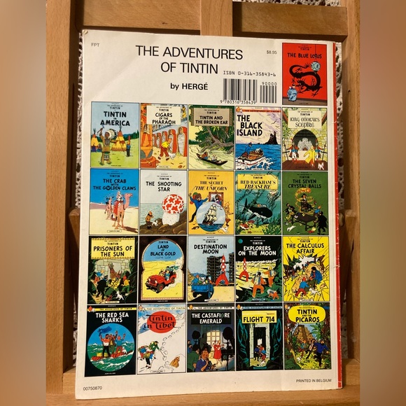 The Adventures of Tintin  - Prisoners of the Sun - Graphic Comic Book, Herge - Picture 3 of 17